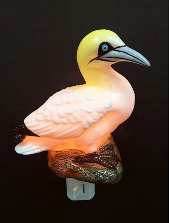 Porcelain Gannet Night Light with Gift Box